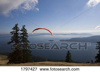 Picture - a parachute and 
a view. fotosearch 
- search stock 
photos, pictures, 
images, and photo 
clipart