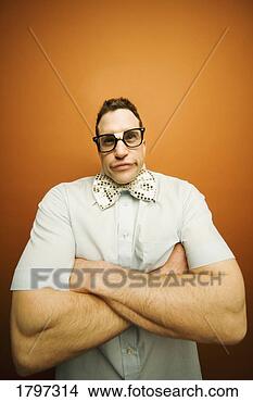 Stock Photo - portrait of a 
nerd. fotosearch 
- search stock 
photos, pictures, 
images, and photo 
clipart