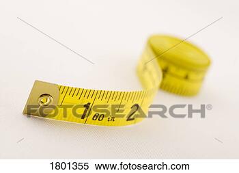 Stock Image - yellow tape measure. 
fotosearch - search 
stock photos, 
pictures, images, 
and photo clipart