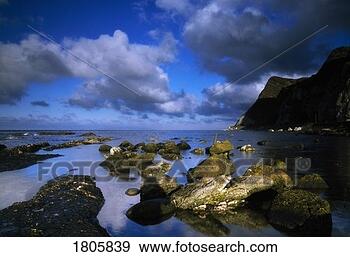 Stock Photograph - cliffs, co antrim, 
ireland. fotosearch 
- search stock 
photos, pictures, 
images, and photo 
clipart