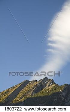 Stock Photo - cloud above mountain 
peak, kootenay 
plains, alberta, 
canada. fotosearch 
- search stock 
photos, pictures, 
images, and photo 
clipart