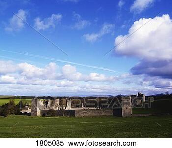 Stock Image - early christian 
sites,  15th century 
fortified priory, 
 kells,  co. fotosearch 
- search stock 
photos, pictures, 
images, and photo 
clipart