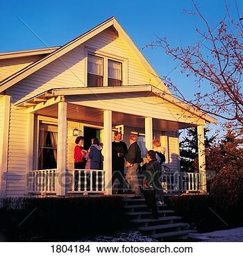 Stock Photo - group meeting 
at a house. fotosearch 
- search stock 
photos, pictures, 
images, and photo 
clipart