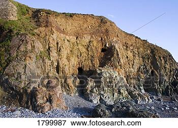 Picture - mining galleys, 
knockmahon cove, 
copper coast, 
co waterford, 
ireland. fotosearch 
- search stock 
photos, pictures, 
images, and photo 
clipart