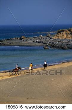 Stock Photo - pony trekking, 
fanore, co clare, 
ireland. fotosearch 
- search stock 
photos, pictures, 
images, and photo 
clipart