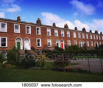 Picture - row houses. fotosearch 
- search stock 
photos, pictures, 
images, and photo 
clipart