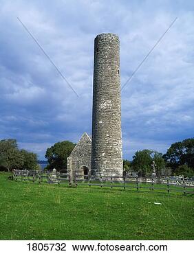 Stock Photo - st caimin's church, 
 inishcealtra 
(holy island), 
 lough derg,  
co. fotosearch 
- search stock 
photos, pictures, 
images, and photo 
clipart