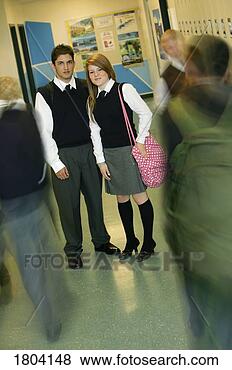 Stock Photo - teenagers in school 
uniforms. fotosearch 
- search stock 
photos, pictures, 
images, and photo 
clipart