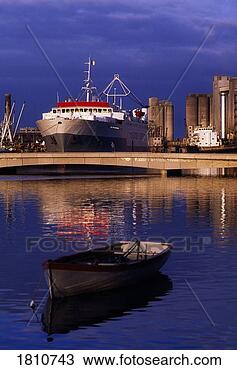 Stock Photo - docks on the river 
lee, cork city, 
ireland. fotosearch 
- search stock 
photos, pictures, 
images, and photo 
clipart