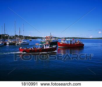 Stock Photography - ferry to sherkin 
island, baltimore 
harbour, co cork, 
ireland. fotosearch 
- search stock 
photos, pictures, 
images, and photo 
clipart