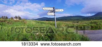 Stock Photo - signposts near 
eyeries, co cork, 
ireland. fotosearch 
- search stock 
photos, pictures, 
images, and photo 
clipart