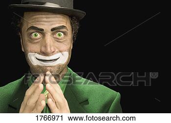 Stock Photography - an evil clown.
fotosearch - search
stock photos,
pictures, images,
and photo clipart