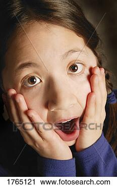 Stock Photography - girl screams. 
fotosearch - search 
stock photos, 
pictures, images, 
and photo clipart