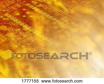 Stock Image - technology in 
shades of yellow. 
fotosearch - search 
stock photos, 
pictures, images, 
and photo clipart