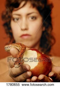 Stock Image - eve eating the 
apple. fotosearch 
- search stock 
photos, pictures, 
images, and photo 
clipart