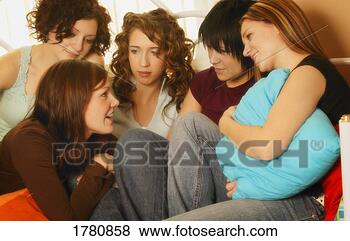 Stock Photo - group of teenage 
girls. fotosearch 
- search stock 
photos, pictures, 
images, and photo 
clipart
