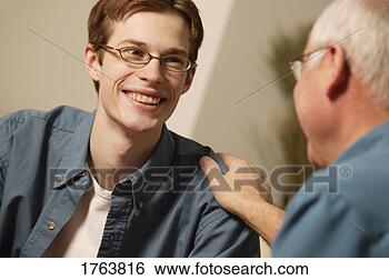 Stock Photo - two people having 
a conversation. 
fotosearch - search 
stock photos, 
pictures, images, 
and photo clipart