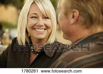 Stock Photography - woman looks at 
man. fotosearch 
- search stock 
photos, pictures, 
images, and photo 
clipart