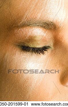 Stock Photography - close up of model's 
eyes. fotosearch 
- search stock 
photos, pictures, 
images, and photo 
clipart