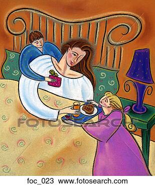 Drawing - mothers day. fotosearch 
- search clipart, 
illustration, 
drawings and vector 
eps graphics images