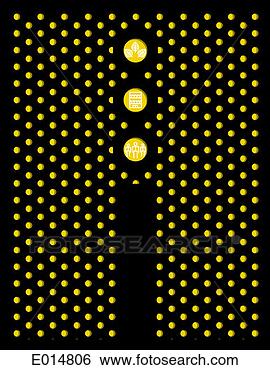 Stock Illustration - yellow dots against 
black. fotosearch 
- search clipart, 
illustration, 
drawings and vector 
eps graphics images