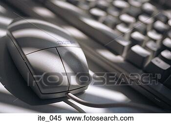 Stock Image - computer mouse 
and keyboard, 
close-up. fotosearch 
- search stock 
photos, pictures, 
images, and photo 
clipart