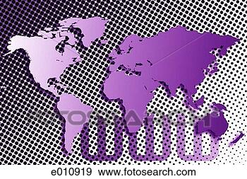 Stock Illustration - continents on 
half-tone background. 
fotosearch - search 
clipart, illustration, 
drawings and vector 
eps graphics images