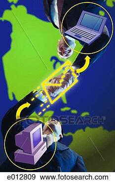 Stock Illustration - global handshake, 
computer protocol. 
fotosearch - search 
clipart, illustration, 
drawings and vector 
eps graphics images
