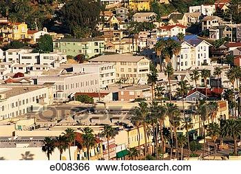 Stock Photo - residential area 
on catalina island, 
ca. fotosearch 
- search stock 
photos, pictures, 
images, and photo 
clipart