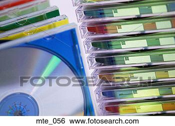 Stock Photo - cds and diskettes, 
all in jewel cases. 
fotosearch - search 
stock photos, 
pictures, images, 
and photo clipart