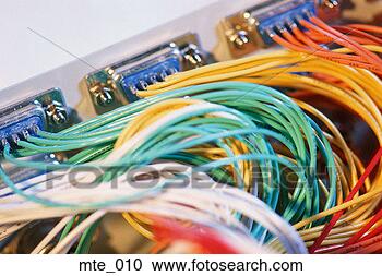 Stock Photography - wires connected 
to db9 serial 
ports. fotosearch 
- search stock 
photos, pictures, 
images, and photo 
clipart