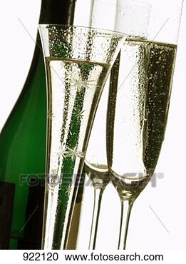 Stock Photography - champagne glasses, 
festive champagne 
flute & champagne 
bottle. fotosearch 
- search stock 
photos, pictures, 
images, and photo 
clipart