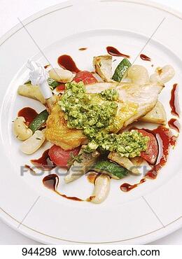 Stock Photo - guinea-fowl with 
mediterranean 
vegetables. fotosearch 
- search stock 
photos, pictures, 
images, and photo 
clipart