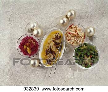 Stock Photograph - corn salad, root 
vegetable salad, 
orange salad, 
red cabbage salad. 
fotosearch - search 
stock photos, 
pictures, images, 
and photo clipart
