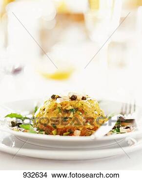 Stock Photo - fish tartare. 
fotosearch - search 
stock photos, 
pictures, images, 
and photo clipart