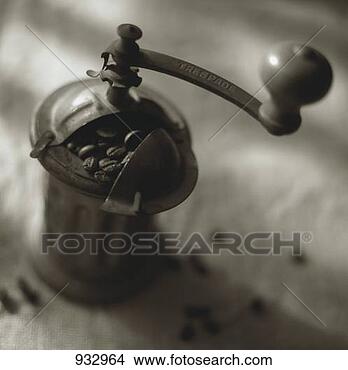 Stock Photo - old coffee mill 
(black and white 
photo). fotosearch 
- search stock 
photos, pictures, 
images, and photo 
clipart