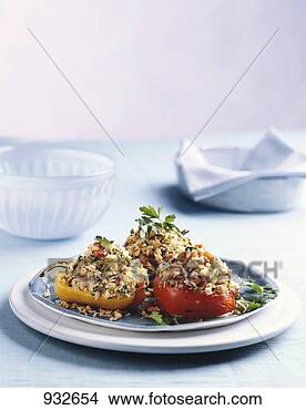 Stock Photo - stuffed peppers 
with rice filling. 
fotosearch - search 
stock photos, 
pictures, images, 
and photo clipart