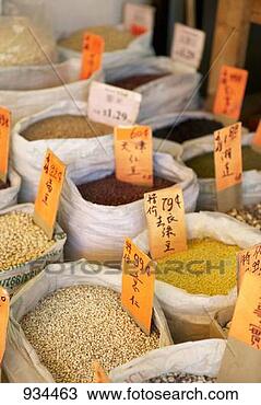 Stock Photo - asian ingredients 
on market stall 
(chinatown, vancouver, 
canada). fotosearch 
- search stock 
photos, pictures, 
images, and photo 
clipart