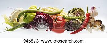 Stock Photo - horizontal strip 
of different vegetables. 
fotosearch - search 
stock photos, 
pictures, images, 
and photo clipart