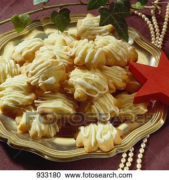 Stock Photography - piped christmas 
biscuits. fotosearch 
- search stock 
photos, pictures, 
images, and photo 
clipart