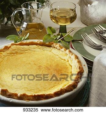 Stock Image - quiche lorraine. 
fotosearch - search 
stock photos, 
pictures, images, 
and photo clipart