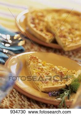 Stock Photography - quiche lorraine. 
fotosearch - search 
stock photos, 
pictures, images, 
and photo clipart