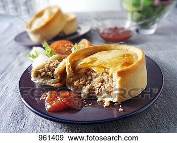 Stock Photograph - scotch pie (minced 
lamb pie, scotland). 
fotosearch - search 
stock photos, 
pictures, images, 
and photo clipart