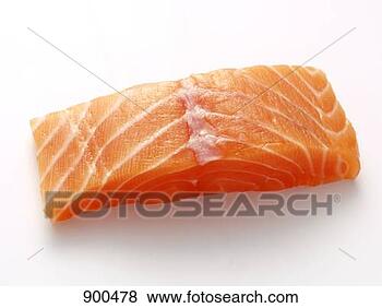 Banco de Imagem - salmão,  filete. 
fotosearch - busca 
de fotos, imagens 
e clipart