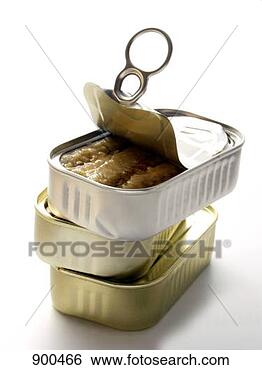 Hazır Fotoğraf - üç,  tenekeler, 
 sardines,  olan, 
 opened. fotosearch 
- foto, resim, 
görüntü ve foto 
klipart ara