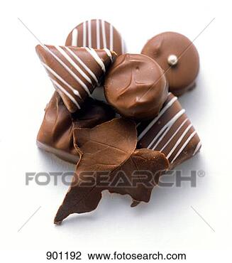 chocolate candies depiction