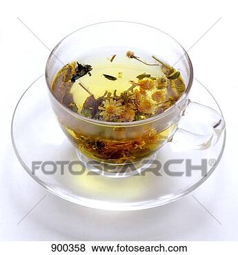 Stock Photo - herbal tea with 
fresh herbs and 
blossoms. fotosearch 
- search stock 
photos, pictures, 
images, and photo 
clipart