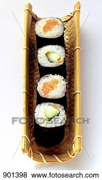 Hazır Fotoğraf - çeşit çeşit,  
maki,  sushi, 
 sepet. fotosearch 
- foto, resim, 
görüntü ve foto 
klipart ara