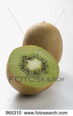 Stock Photography - whole kiwi fruit 
and half a kiwi 
fruit. fotosearch 
- search stock 
photos, pictures, 
images, and photo 
clipart