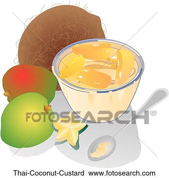 coconut custard